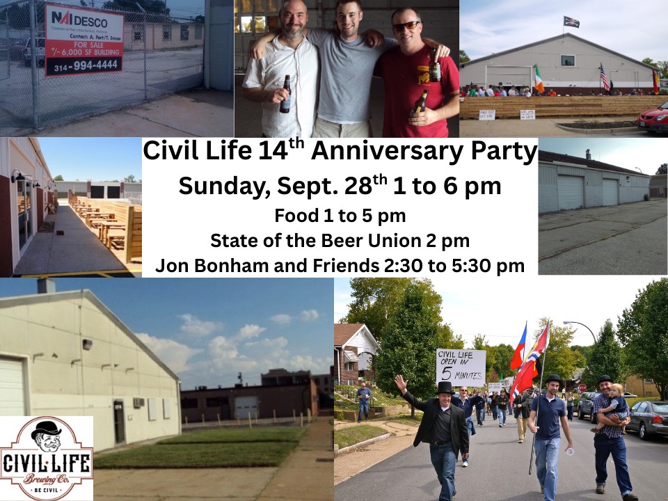 14th anniversary party flyer